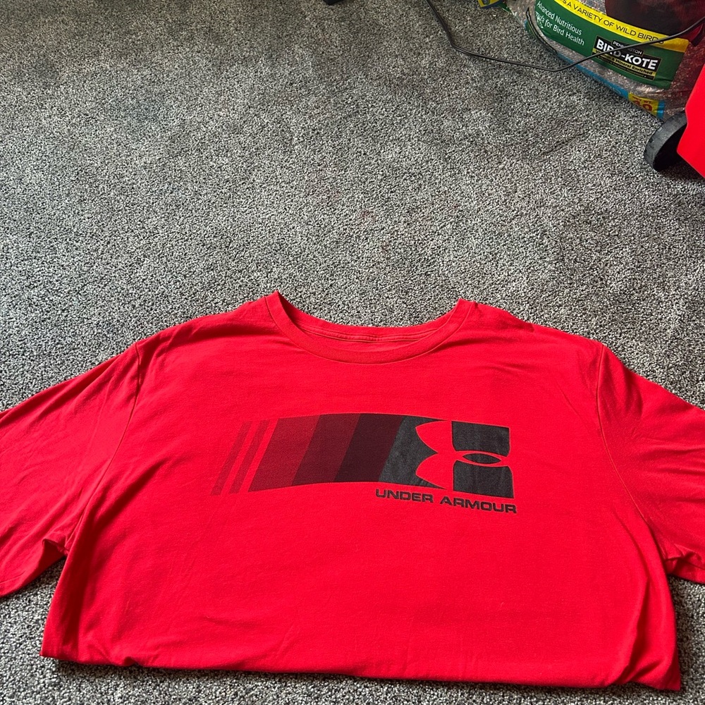 Under Armour Red Graphic T-Shirt